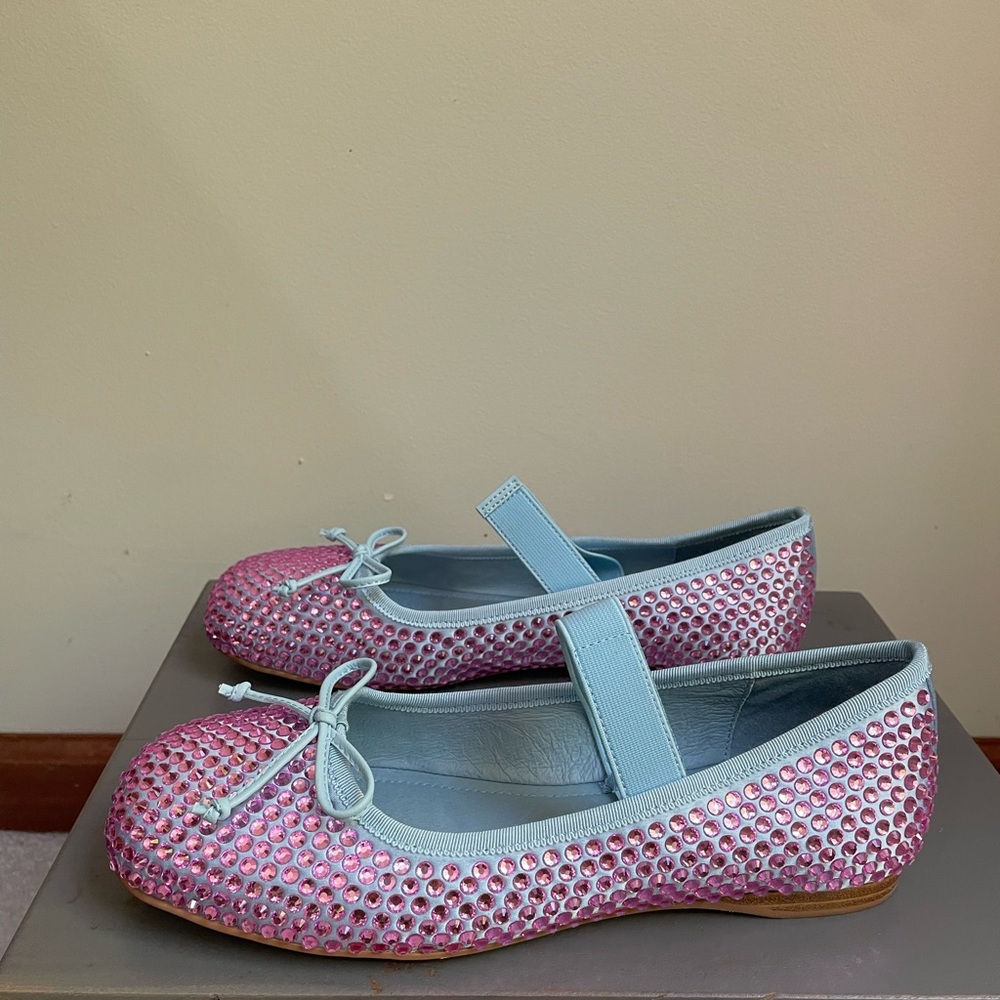 Jeffrey Campbell Prima Gemstone Mary Jane Ballet Flats - NEW NWOB - Picture 3 of 9